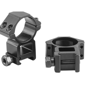 Riton Optics X1H Scope Rings 1-Inch High Matte Black - X1H