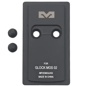 Meprolight MPO PRO-F Direct Mount Plate, 6061-T6 Aluminum Matte black Glock MOS Standard Frame - 901141020