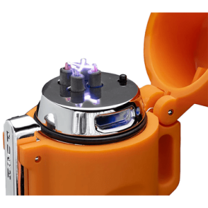 Survive Outdoors Longer Fire Lite Fuel Free Lighter, Orange Includes USB Cable / Lanyard - 01401243
