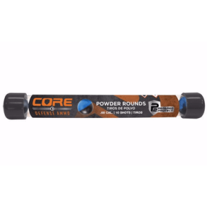 RWS/Umarex Core Defense Powder Ball, 10Ct Black/Blue 68 Cal Pepper Ball - 2292310