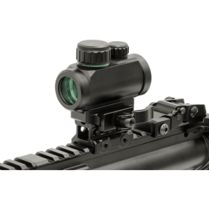 Leapers Super Slim Picatinny Riser Mount, 0.83" Height 1.57" Lenght 3-slot Matte Black Anodized Aluminum - MTRSX8S
