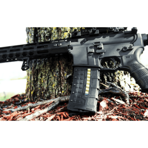 Leapers 30rd Windowed Magazine, Black Polymer/Steel 223 Rem Fits AR-15 - RBTAM30