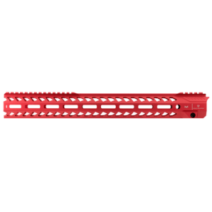 Strike Industries Strike Rail, 17" L Red Aluminum M-LOK Fits AR-15 - STRIKERAIL17RED