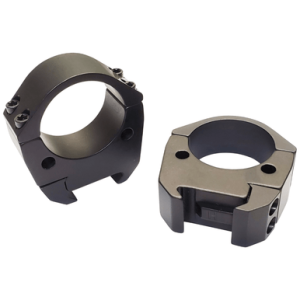 Talley Modern Sporting Rings, Black Anodized Aluminum 35mm Tube Low Picatinny Rail 0 MOA - TMS35L