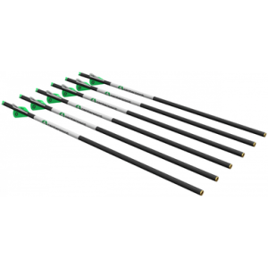 Centerpoint Crossbow Arrows, 20" L 2" Blazer Vanes 400 Grain 6 Pack - AXCCA206PK1