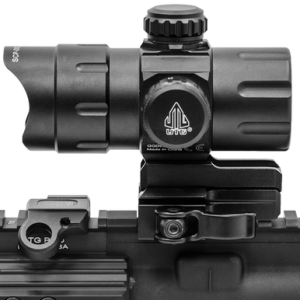 UTG 4.2" ITA Red/Green T-Dot, with QD Mount Riser Adaptor Picatinny Rail Black Aluminum - SCPDS3840TDQ