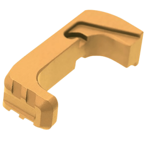 Tyrant CNC Extended Magazine Release, Gold Aluminum Glock 43x/48 - TD43X48EGLD