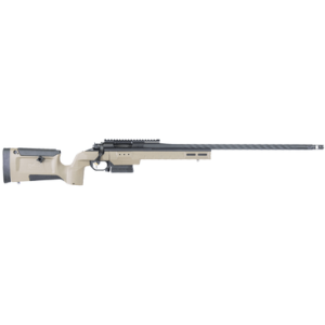 Larue Tactical Siete Short Magnum Bolt Rifle, 24" Sendero Fluted Barrel Proprietary Brake Larue KRG Bravo Stock LaRue A-P.E.G. Grips FDE Right Hand 3+1rd 300 WSM - LTKRGSIETE300WSM24FDE