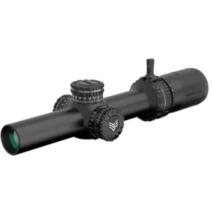 Swampfox Optics Arrowhead Rifle Scope, Black 1-10x24mm 30mm Tube Guerrilla Dot MOA Red Reticle Waterproof Fully Multi-Coated / Anti-Fog / Hydrophobic - ARH11024M