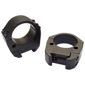Talley Modern Sporting Scope Rings, Black Anodized Aluminum 34mm Medium 0 MOA Fits MSR - TMS34M