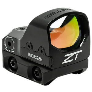 Zero Tech Optics Thrive HD Red Dot Sight, Black 1x 28mm x 20mm RMR Footprint Shock / Waterproof - THDRS28ML