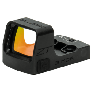 Zero Tech Optics Thrive HD Red Dot Sight, Black 1x 21mm x 15mm 3 MOA Red Dot Reticle RMSc Footprint Fog/Shock/Waterproof - THDM21