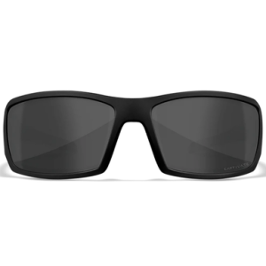 Wiley X Twisted Sunglasses, Gray Lens Polycarbonate Matte Black Frame Medium/Large - SSTWI18