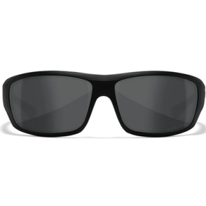 Wiley X Omega Sunglasses, Gray Lens Polycarbonate Matte Black Frame Medium/Large - ACOME08