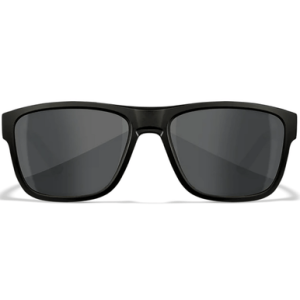 Wiley X Ovation Sunglasses, Smoke Gray Lens Polycarbonate Matte Black Frame Medium/Large - AC6OVN01