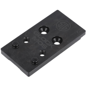 Sig Sauer Electro-Optics Romeo2 Adapter Plate, Black Glock MOS Handgun - SOR2M102
