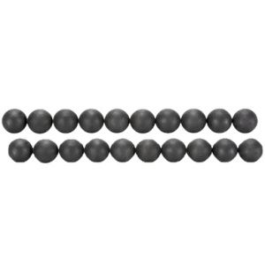 RWS/Umarex Pepper Balls, Black Rubber 20 Count 50 Cal - 2292326