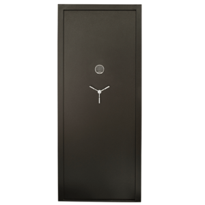 SnapSafe 75416 Vault Door In-Swing Black 12 Gauge Steel 32.80"W x 81"H Access Code/Key Entry
