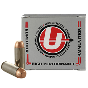Underwood Ammo 300gr. Full Metal Jacket-Flat Nose Hunting Ammo, 50 Action Express 20 Per Box/10 Case - 509