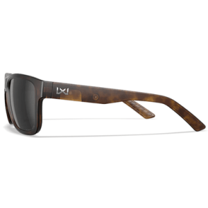 Wiley X Ovation Sunglasses, Black Mirror Lens Polycarbonate Matte Tortoise Frame 100% UV Rating Shatter Proof - AC6OVN15