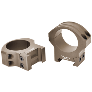 Warne HyperLite Scope Rings, Dark Earth Cerakote MagnaFusion Alloy 1" Tube Medium Picatinny Rail/Weaver/Maxima Fits Tikka - 8501TM