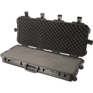 Pelican Storm Long Case, 36.50" Black HPX Resin Foam Padding Includes Wheels 36.50" L x 14.50" W x 6" D Interior Dimensions - IM3100X0001