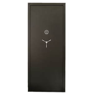 SnapSafe 75415 Vault Door In-Swing Black 12 Gauge Steel 36.8" W x 81"H Access Code/Key Entry