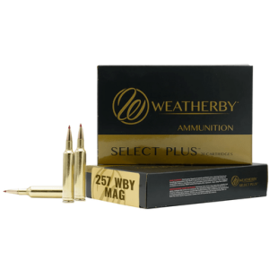 Weatherby Select Plus Rifle Ammo, 92gr Hammer Custom 20 Per Box/10 Case 257 WthbyMag - M25792HCB