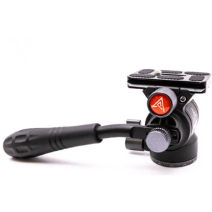 Painted Arrow FH1 Tripod Fluid Head, Black Mounts Optics Includes Arca-Swiss Mounting Plate 1 / 4-20 Thread Adapter - MAGFH1