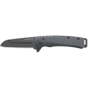Outdoor Edge Razor XD3 Knife, 3'' Replaceable Blade Japanese 420J2 Steel Blade Blue Anodized Aluminum Handle - XDS330AC