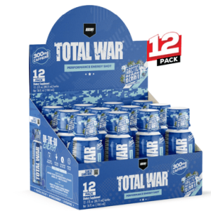 Redcon1 Total War Energy Shots, Artic Berry 3 oz 12 Pack - RC1TWSAB