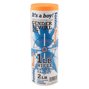 Sonic Boom/jerent SBTGRBOY Gender Reveal Kit Rifle Firearm 1 lb Boy