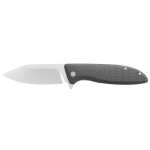 Outdoor Edge Brutus Knife, 3.3'' 4Cr14MoV Drop Point Blade Folding Black Glass-Filled Nylon Handle Liner Lock Pocket Clip - BR1C