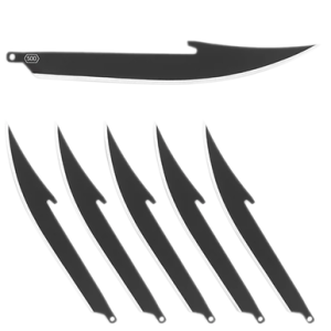 Outdoor Edge 5" Boning/Fillet Blades, Japanese 420J2 Stainless Steel 6-Pack - RR50K6C