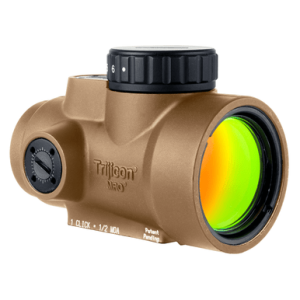 Trijicon 2200325 MRO SD Coyote Tan 1x25mm 2 MOA Red Dot Reticle