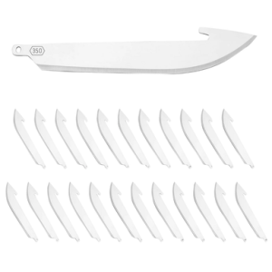 Outdoor Edge 350 Replacement Blades, 3.50" Drop Point 420J2 SS Blade 24 Blades - RR3524