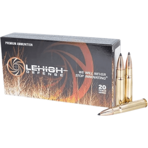 Lehigh Defense Tipped Controlled Chaos Ammo, 200gr 20 Per Box/10 Case 358 Win - LA358200TCC