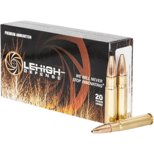 Lehigh Defense Controlled Chaos Ammo, 200gr 20 Per Box/10 Case 358 Win - LA358200CC