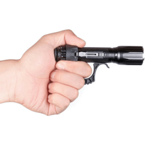 Nextorch Tactical Flashlight Finger Ring, Black Mil-Spec Steel/Nylon Composite - FR-1