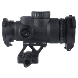 Trijicon MRO SD Patrol Red Dot Sight, Black Aluminum Ambidextrous 1x 25mm 2 MOA Red Dot Reticle 1/3 Co-Witness Quick Release Mount w/ Q-LOC Technology Waterproof - 2200354