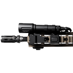 Unity Tactical LLC Modbutton Lite, Black Ambidextrous Polymer Manual Push Button Single Lead Surefire Rifle - MBLBLKSF45