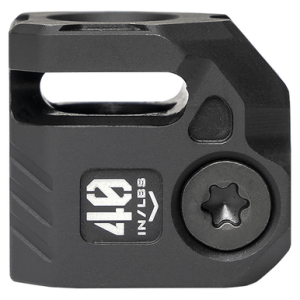 Strike Industries Micro Threaded Compensator, Black Steel 0.89" OAL Compatible w/ 9mm/357 SIG - MCQUAD