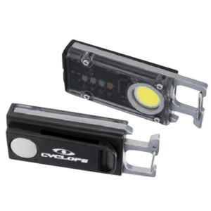 Cyclops Flash Clip, Black Polymer 300 Lumens Red/Green/Purple/Blue Weather Resistant - CYC-FLSHCLIP