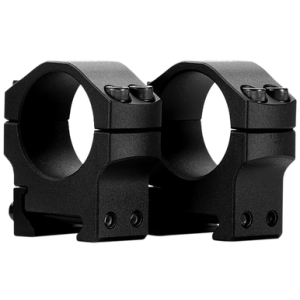 Mdt Sporting Goods Inc Premier Scope Ring Set, Black Anodized Aluminum 34mm Tube High Picatinny - 103549BLK