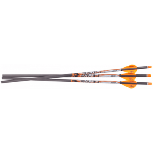 Ravin Crossbows Match Weight Lighted Arrows, Carbon 400gr 3 Pack - R134