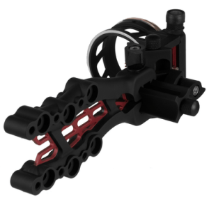 TruGlo 5-Pin Carbon Hybrid Bow Sight, Black Carbon Steel Ambidextrous - TG7515B