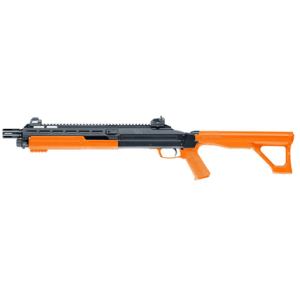 Umarex USA HDX Pepper Ball Shotgun, Orange/Black CO2 Pump Action 425 fps 68 Cal Pepper Ball - 2292306