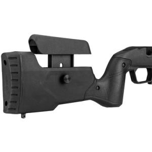 Mdt Sporting Goods Inc Field Stock Chassis, Black Polymer Adjustable Cheek Riser/ M-LOK Compatible Forend/ AICS Magazine Compatible/ Free Floating Barrel Fits Savage Short Action - 105828BLK