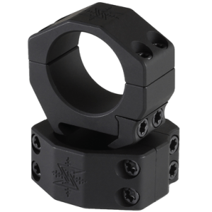 Seekins Precision Scope Rings, Matte Black Aluminum 30mm Extra High Picatinny Rail Rifle - 0010620016