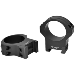 Warne Maxima Horizontal Rings, Matte Black Steel 34mm Tube High Picatinny/Weaver - 522M